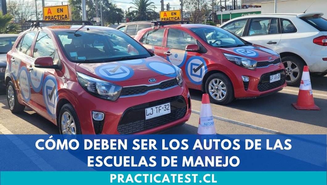 Cómo deben ser los autos de las escuelas de manejo