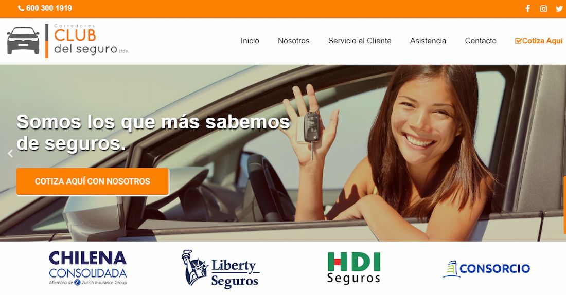 Club del Seguro es un comparador de seguros vehiculares para autos y motocicletas