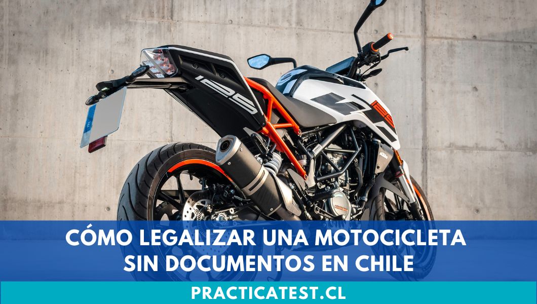 Trámites para legalizar una motocicleta en Chile sin papeles