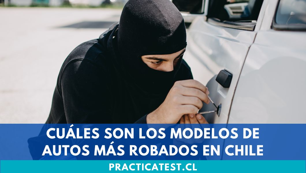 Listado de los modelos de vehículo más robados en Chile