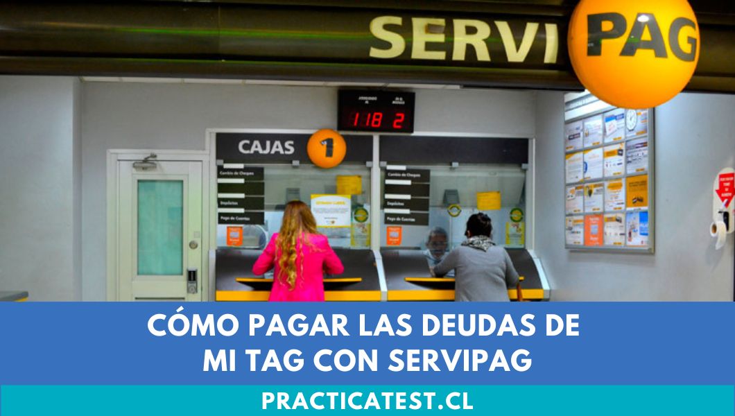 Pagar deudas del TAG con el servicio de Servipag Chile
