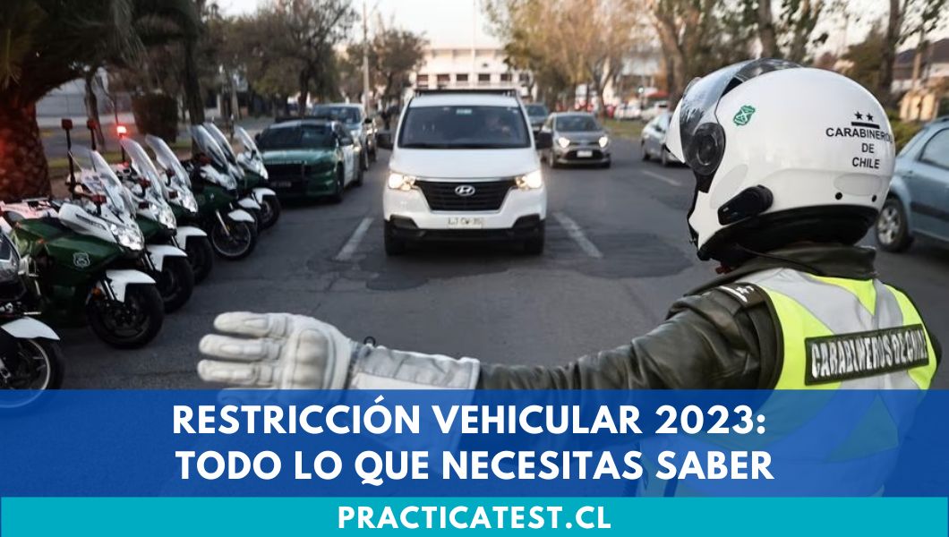 Restricción vehicular 2023: Todo lo que necesitas saber