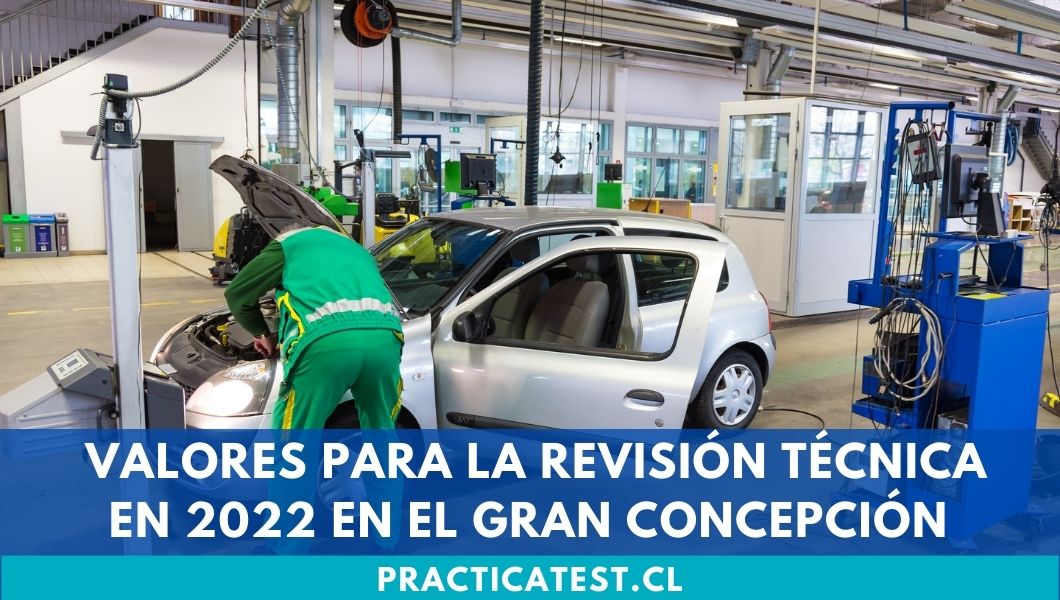 Valor revisión técnica vehículos Gran Concepción en PRT