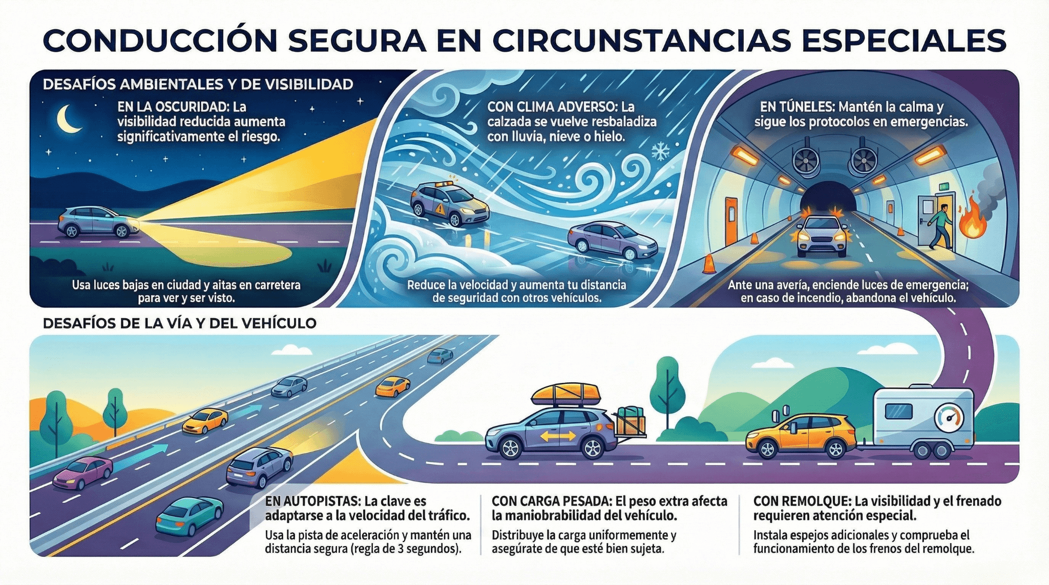 Conducción en circunstancias especiales